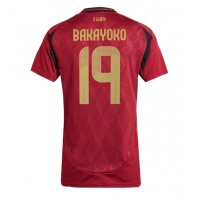 Fotbalové Dres Belgie Johan Bakayoko #19 Dámské Domácí ME 2024 Krátký Rukáv